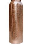 Pure Etching Copper Water Bottle Capacity1 litre Ayurvedic Leak Proof Copper Vessel for Drinking Embossed Water Bottle Diwali Gift