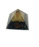 Black Tourmaline Orgone Pyramid Positive Energy Generator Stone